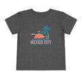 Mexico City Mexico Toddler TShirt Retro Palm Tree Toddler Mexico City Shirt Personalization Available Graphic Tee – Feel-Good Design · High-Quality Print