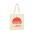 Austin Texas Retro 80s Cotton Canvas Austin Tote Bag Personalization Available Tote Bag – Everyday Comfort · Great Gift For Fans