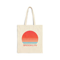Brooklyn New York Retro 80s Cotton Canvas Brooklyn Tote Bag Personalization Available Tote Bag – Everyday Comfort · Must-Have Style