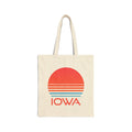 Iowa Cotton Canvas Iowa Tote Bag Retro 80s Personalization Available Tote Bag – Warm & Stylish · Trending Graphic Apparel