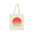 Michigan Cotton Canvas Michigan Tote Bag Retro 80s Personalization Available Tote Bag – Everyday Comfort · Top Pick For Any Outfit