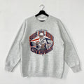 Vintage New England Patriots Sweatshirt New England Patriots Crewneck Patriots Sweater Sportswear NFL New England Patriots Print Logo Large Sweatshirt – Feel-Good Design · High-Quality Print