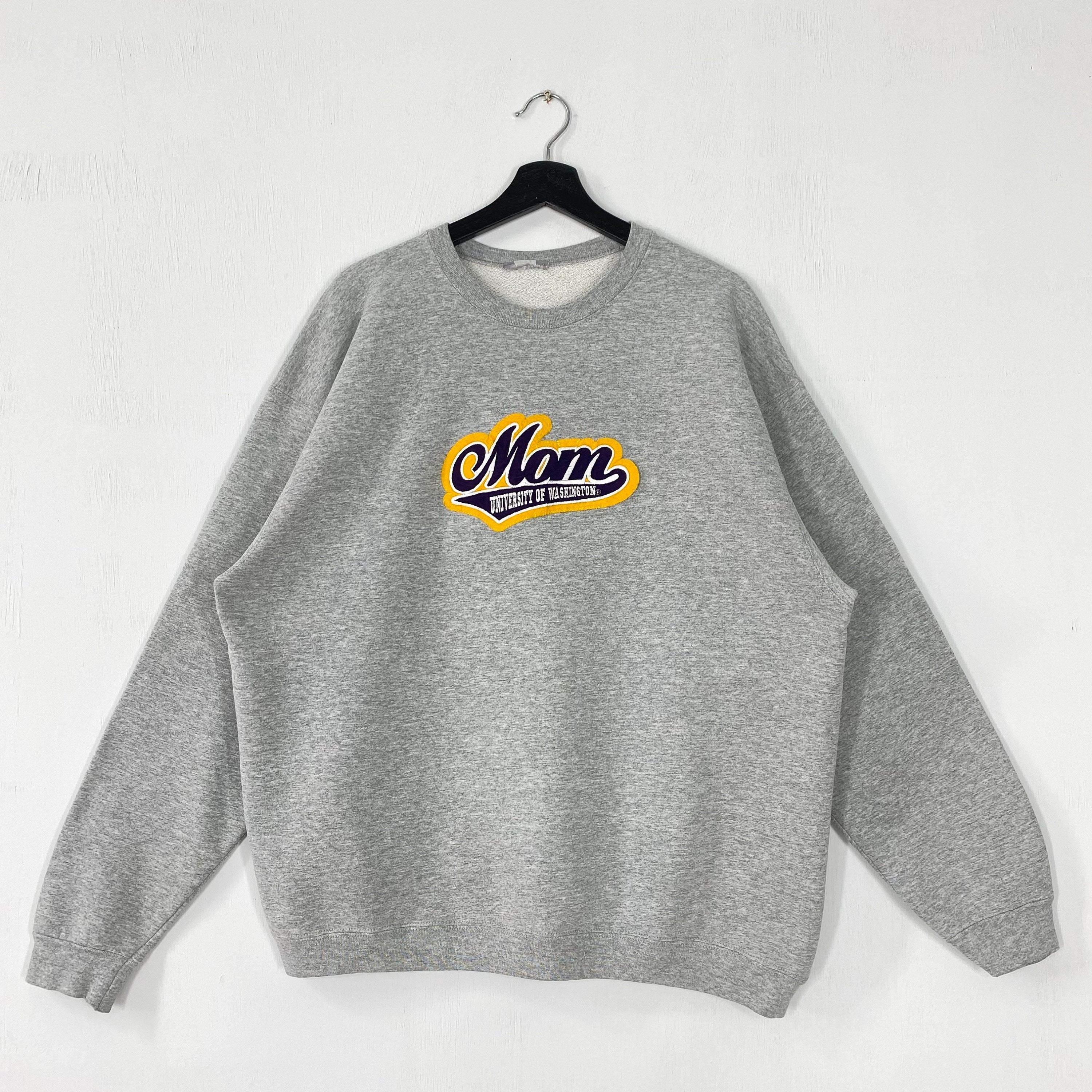 Vintage University Washington Sweatshirt Washington Crewneck University Washington Sweater Pullover Washington Huskies Patch Logo XLarge Sweatshirt – Everyday Comfort · Perfect For Daily Wear