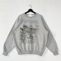 Vintage 90s Timber Wolf Sweatshirt Wolf Crewneck Alaska National Park Sweater Pullover Eagle Deer Bear Wolf Howling Print Logo Grey XLarge Sweatshirt – Easygoing Wear · Trending Graphic Apparel