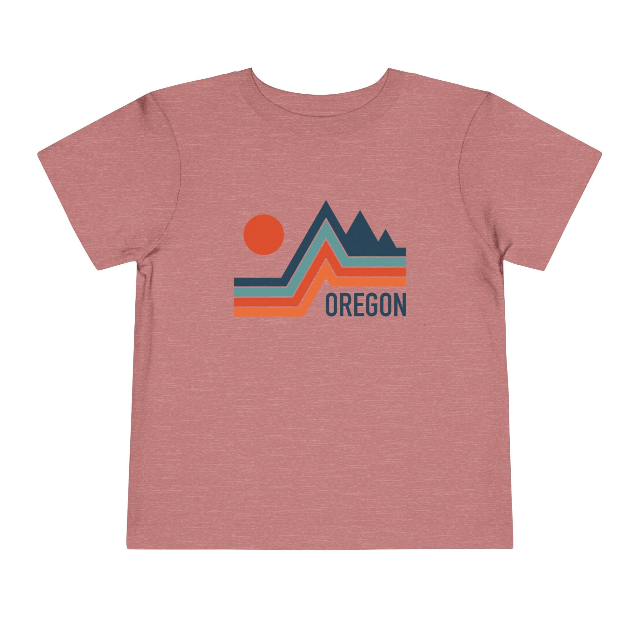 Oregon Toddler TShirt Retro Palm Tree Unisex Toddler Oregon Shirt Personalization Available Graphic Tee – Soft Feel · Great Gift For Fans