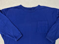 Vintage 1980s 80s Blank Basic Made in USA Long Sleeve Pocket T Shirt Womens S M Graphic Tee – Premium Graphic · Must-Have Style