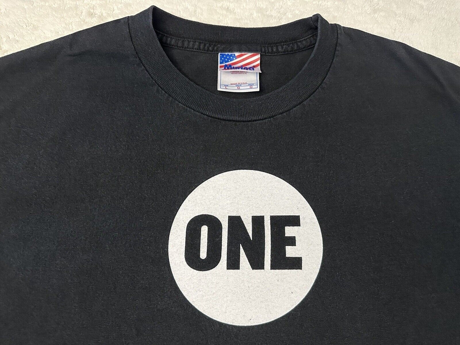 Vintage 2000s Y2K One Poverty Campaign Non Profit Organization Promo T Shirt L Graphic Tee – Feel-Good Design · Great Gift For Fans
