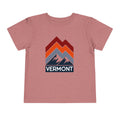 Vermont Toddler TShirt Retro Palm Tree Unisex Toddler Vermont Shirt Personalization Available Graphic Tee – Aesthetic Look · High-Quality Print