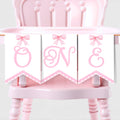 Bow High Chair Banner Girl 1st Birthday Decor Pink Bow Party Highchair Garland Pink Girl Birthday Pink Bow Decor Girl First Birthday PINK1 Graphic Tee – Aesthetic Look · Trending Graphic Apparel
