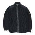 Impulso Mens Navy Full Zip Knit Jumper Vintage High End Designer Jacket VTG Graphic Tee – Fan Favorite · Perfect For Daily Wear