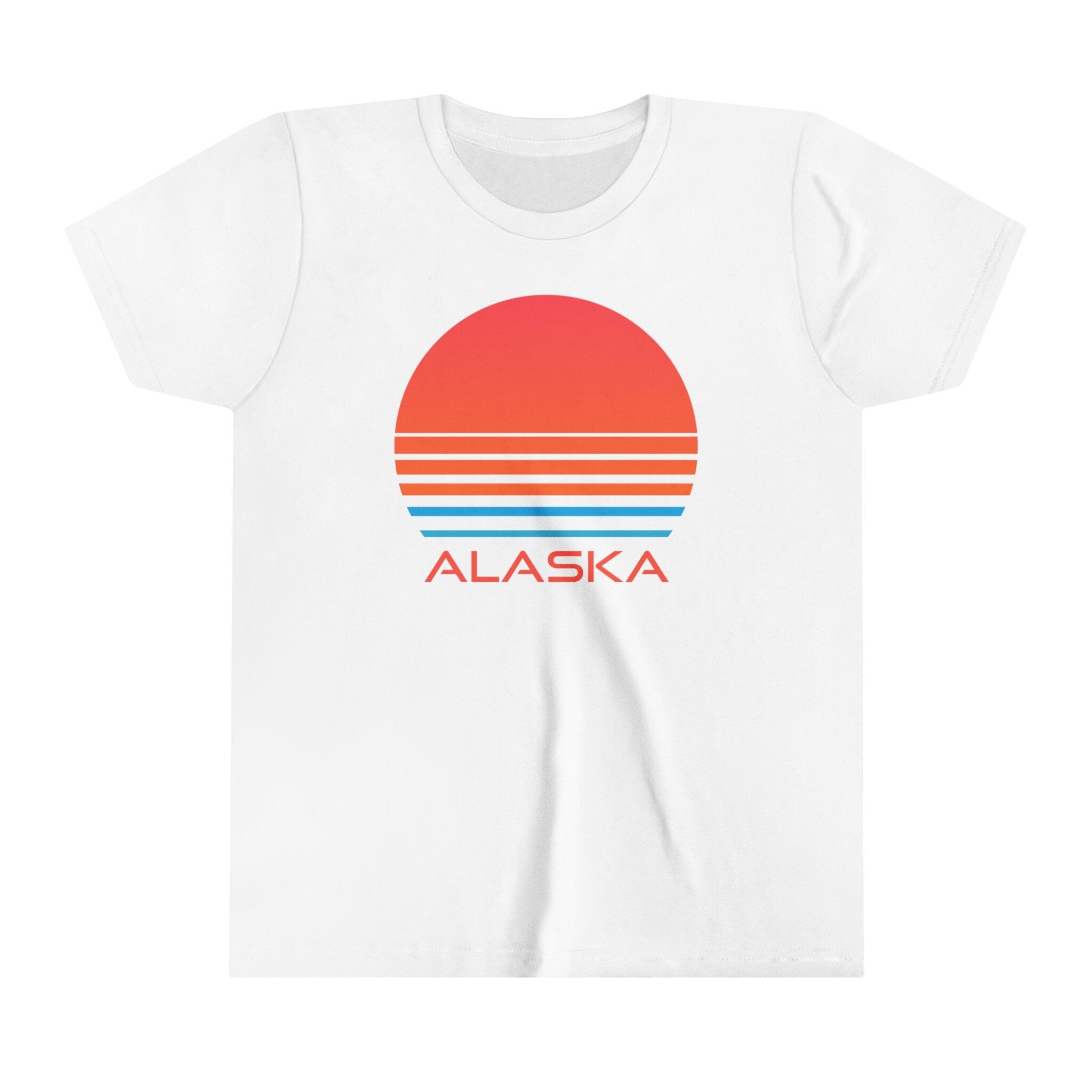Alaska Youth Shirt Retro 80s Alaska Kid39s TShirt Personalization Available Graphic Tee – Warm & Stylish · Trending Graphic Apparel
