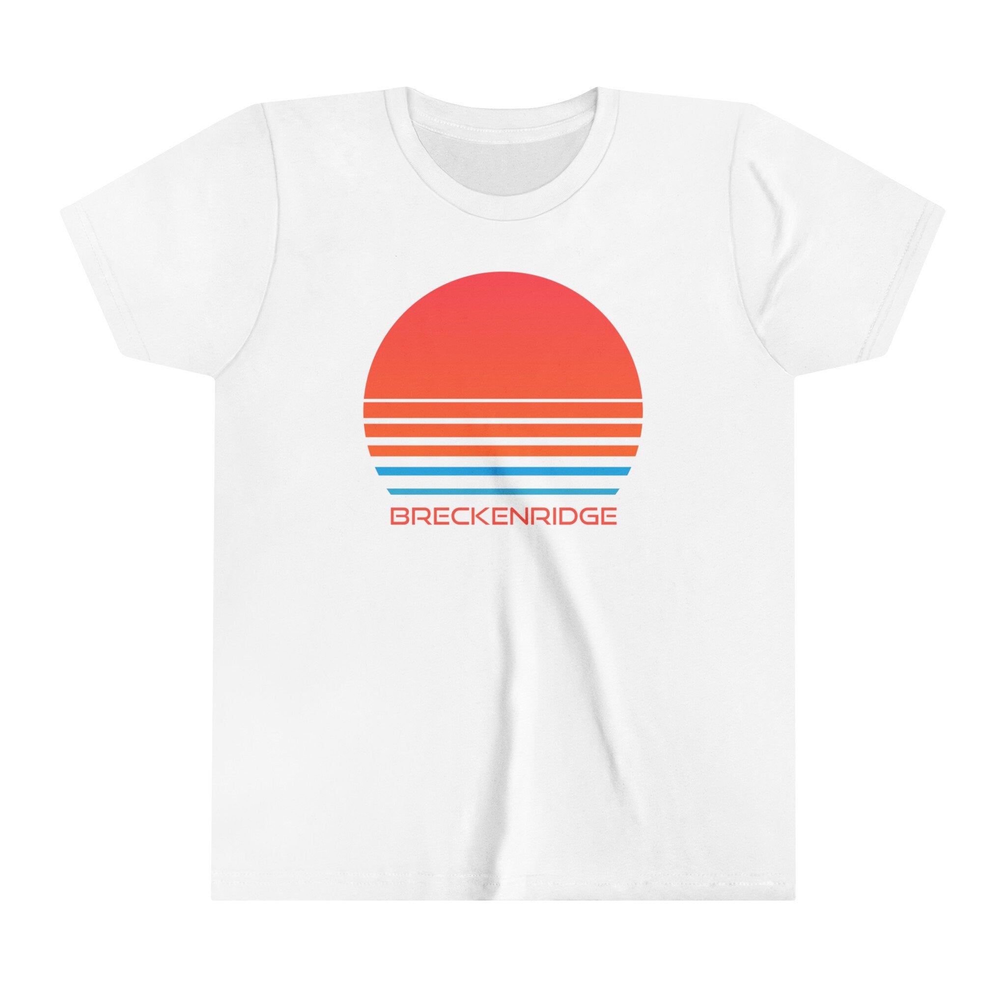 Breckenridge Colorado Youth Shirt Retro 80s Breckenridge Kid39s TShirt Personalization Available Graphic Tee – Everyday Comfort · Great Gift For Fans