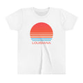 Louisiana Youth Shirt Retro 80s Louisiana Kid39s TShirt Personalization Available Graphic Tee – Everyday Comfort · High-Quality Print