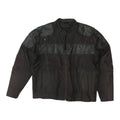 Keleher39s Mens Black Nylon Leather Motorcycle Jacket Vintage Biker Coat VTG Graphic Tee – Easygoing Wear · Perfect For Daily Wear