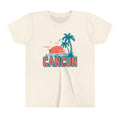 Cancun Mexico Youth Shirt Retro Palm Tree Cancun Kid39s TShirt Personalization Available Graphic Tee – Aesthetic Look · Must-Have Style
