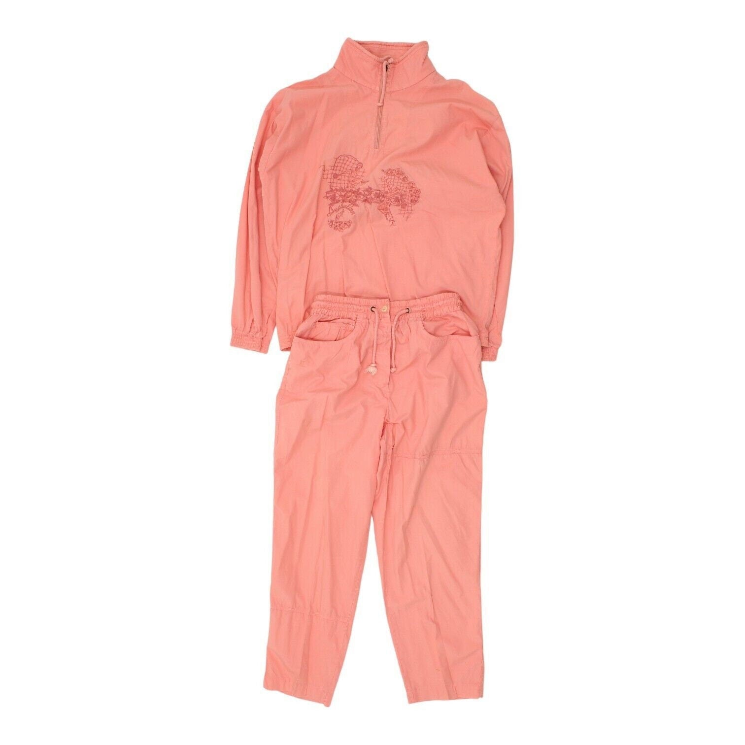 Australian By L39Alpina Womens Pink 2 Piece Tracksuit Vintage Tennis Sportswear Graphic Tee – Everyday Comfort · High-Quality Print