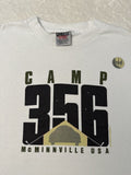 Vintage 1990s 90s Camp 356 McMinville Oregon USA Park Parking Camping T Shirt L Graphic Tee – Bold Style · Top Pick For Any Outfit