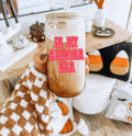 Arizona Era Moving Away Glass Tumbler Gifts Mug Reusable Cup Bamboo Lid Straw Iced Coffee Soda Can Graphic Tee – Premium Graphic · Great Gift For Fans