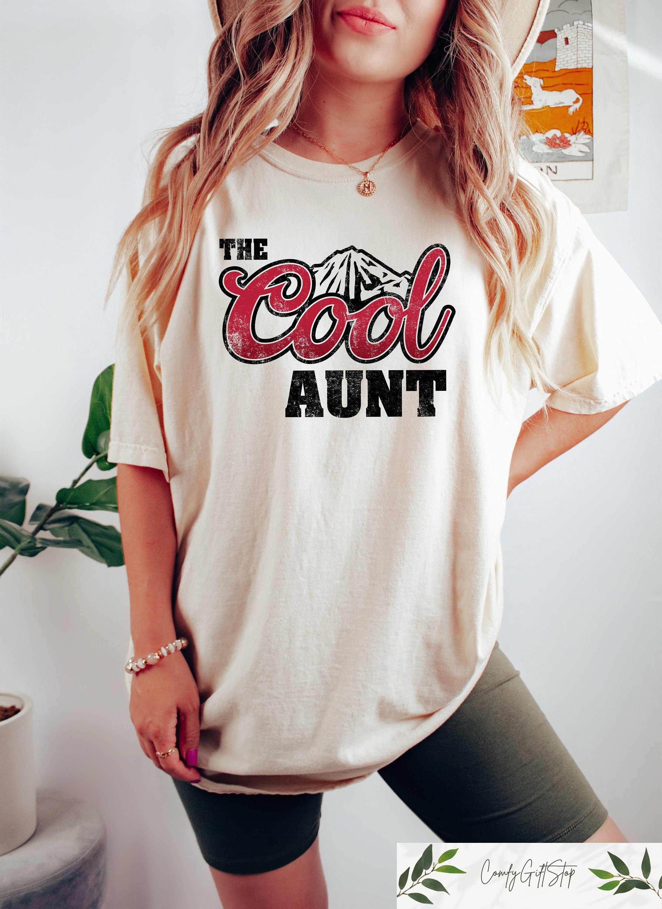The Cool Aunt Shirt Aunt Gift Auntie Sweatshirt Fantastic Sister Shirt Cool Aunt Tee The Cool Aunt T Shirt Womens Clothing Sweatshirt – Easygoing Wear · Top Pick For Any Outfit