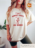I Support Women39s Rights And Wrongs T Shirt Meme Shirt Feminist Shirt Feminism Shirt Women39s Rights Shirt Graphic Tee – Cozy Vibes · Perfect For Daily Wear