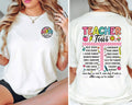 ABCD teacher tour funny teacher t shirt Graphic Tee – Bold Style · High-Quality Print