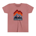 Colorado Youth Shirt Retro Mountain Colorado Kid39s TShirt Personalization Available Graphic Tee – Premium Graphic · Must-Have Style