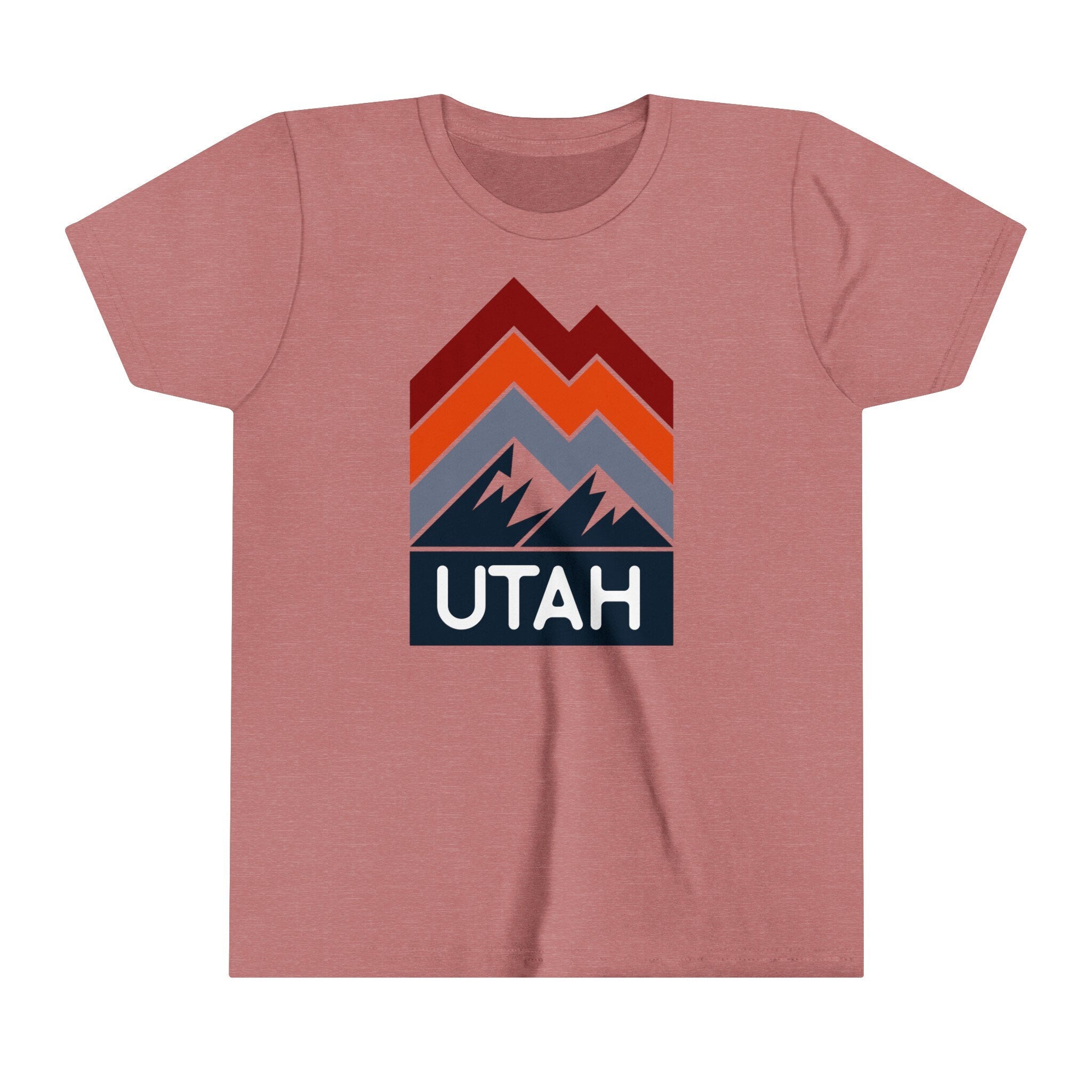 Utah Youth Shirt Retro Mountain Utah Kid39s TShirt Personalization Available Graphic Tee – Fan Favorite · Top Pick For Any Outfit