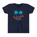 Savannah Georgia Youth Shirt Retro Palm Tree Savannah Kid39s TShirt Personalization Available Graphic Tee – Warm & Stylish · Perfect For Daily Wear
