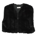 Intuition CD Fashion Womens Black Faux Fur Full Sleeveless Bodywarmer Vintage Graphic Tee – Easygoing Wear · Trending Graphic Apparel