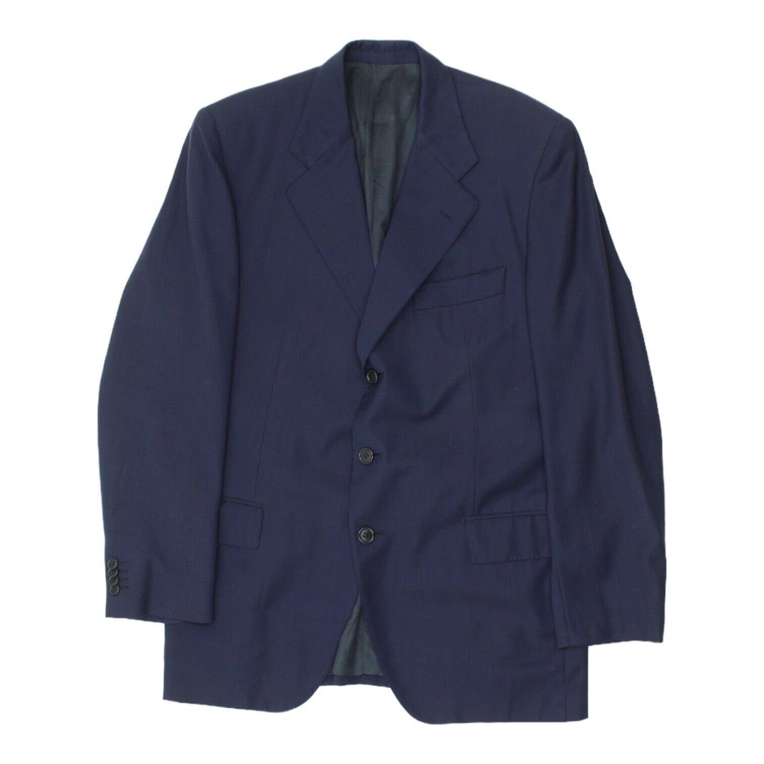 Julius Mens Navy Wool Blazer Jacket Vintage High End Designer Suit VTG Graphic Tee – Everyday Comfort · High-Quality Print