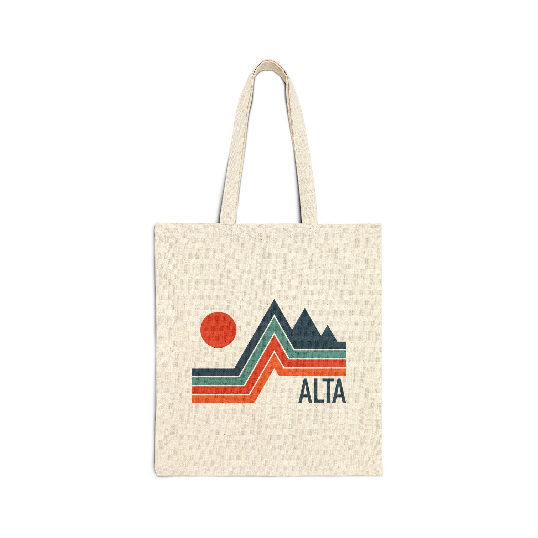 Alta Utah Cotton Canvas Alta Tote Bag Personalization Available Tote Bag – Cozy Vibes · Perfect For Daily Wear