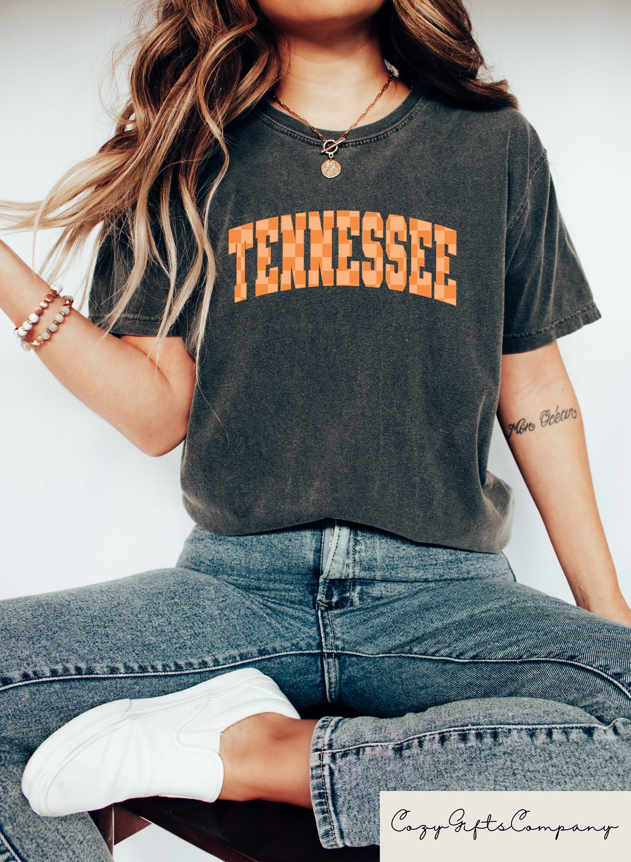 Retro Comfort Tennessee Shirt Nostalgic Tennessee T Shirt Tennessee Travel Gift Tennessee Crewneck Graphic Tee – Bold Style · Top Pick For Any Outfit