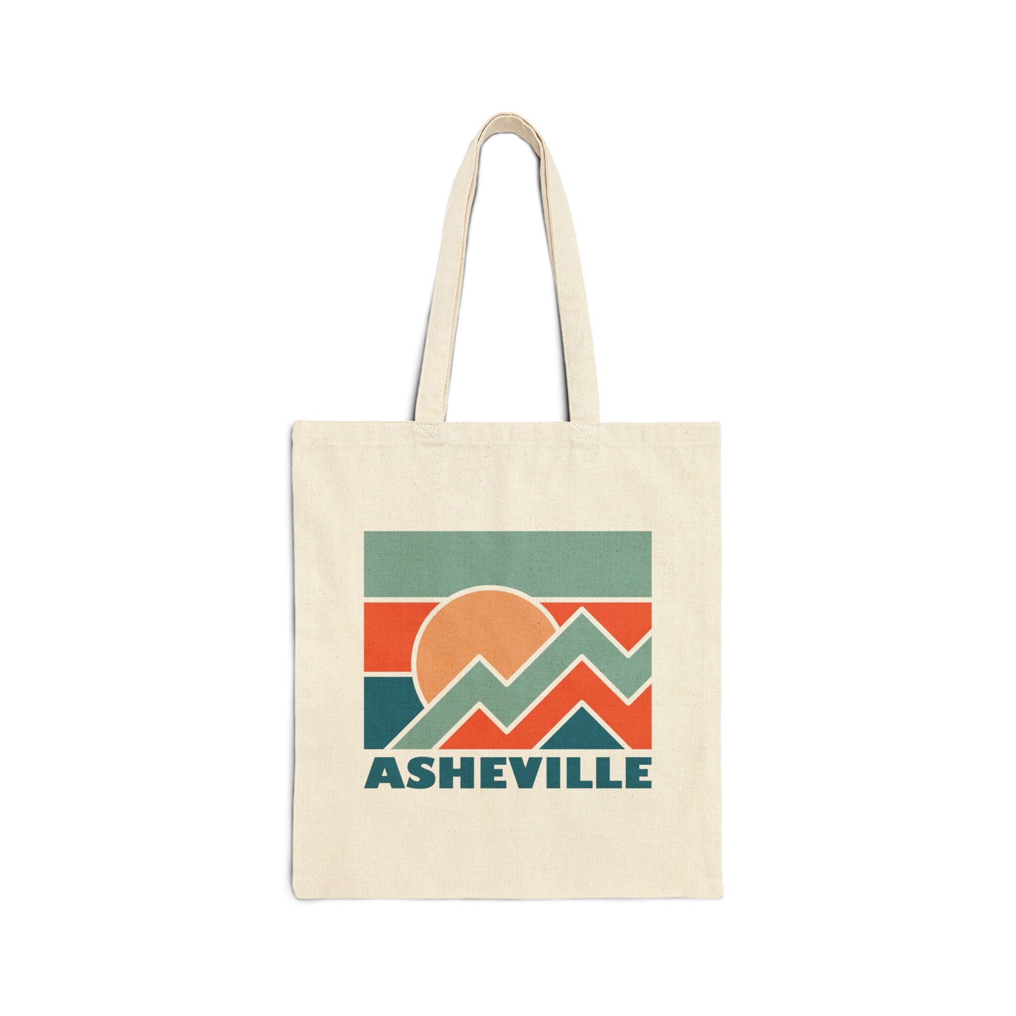 Asheville North Carolina Cotton Canvas Asheville Tote Bag Personalization Available Tote Bag – Cozy Vibes · Perfect For Daily Wear