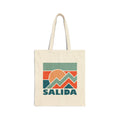 Salida Colorado Cotton Canvas Salida Tote Bag Personalization Available Tote Bag – Bold Style · High-Quality Print
