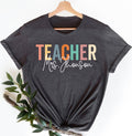 Custom Teacher Shirt Teacher Team Shirts Personalized School Tshirt Teacher Gift Customized Name Teacher Shirt Elementary Teacher Shirt Graphic Tee – Cozy Vibes · Trending Graphic Apparel