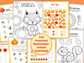 Fall Preschool Worksheets Preschool Activities Autumn Preschool Bundle Homeschool Fall Worksheets Kindergarten Fall Activity Preschool Print Graphic Tee – Warm & Stylish · Must-Have Style