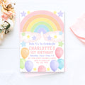 1st Birthday Invitation Pastel Rainbow Invitation First Birthday Invite Watercolor Girls 1St Birthday 1st Birthday Invite Pastel RAINB1 Graphic Tee – Warm & Stylish · Perfect For Daily Wear