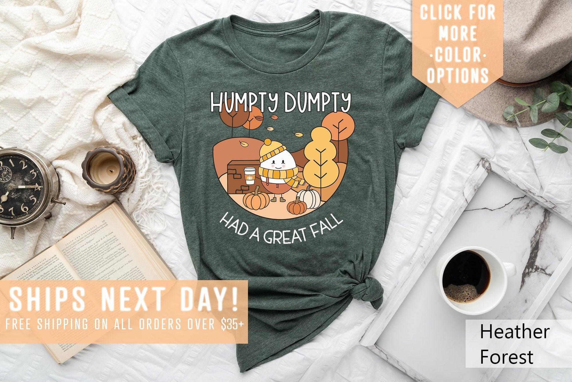 Humpty Dumpty Had A Great Fall Shirt Gift For Fall Lovers Fall Aesthetic Shirt Pumpkin Spice Shirt It39s Fall Y39all ShirtPumpkin Clothing Graphic Tee – Bold Style · Must-Have Style