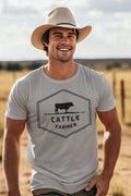 Vintage Cattle Farmer Tee Unique Livestock Farm Gift Softstyle Unisex T Shirt Graphic Tee – Feel-Good Design · Top Pick For Any Outfit