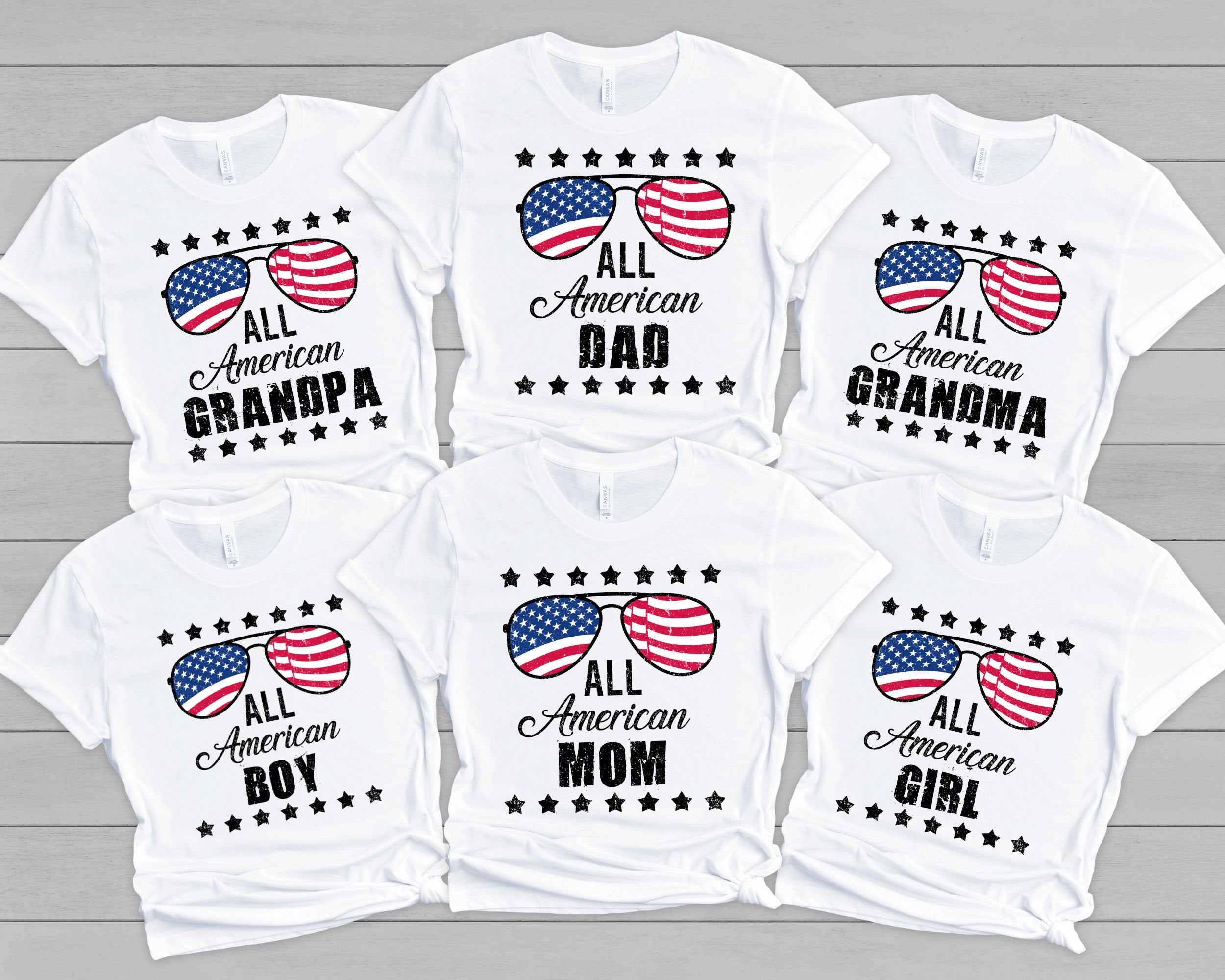 Fourth of July Matching Shirts 4th of July Shirt Fourth of July Shirt Mom Dad Boy Girl Grandma Grandpa Tee4th of July ShirtFamily Shirt Graphic Tee – Feel-Good Design · Perfect For Daily Wear