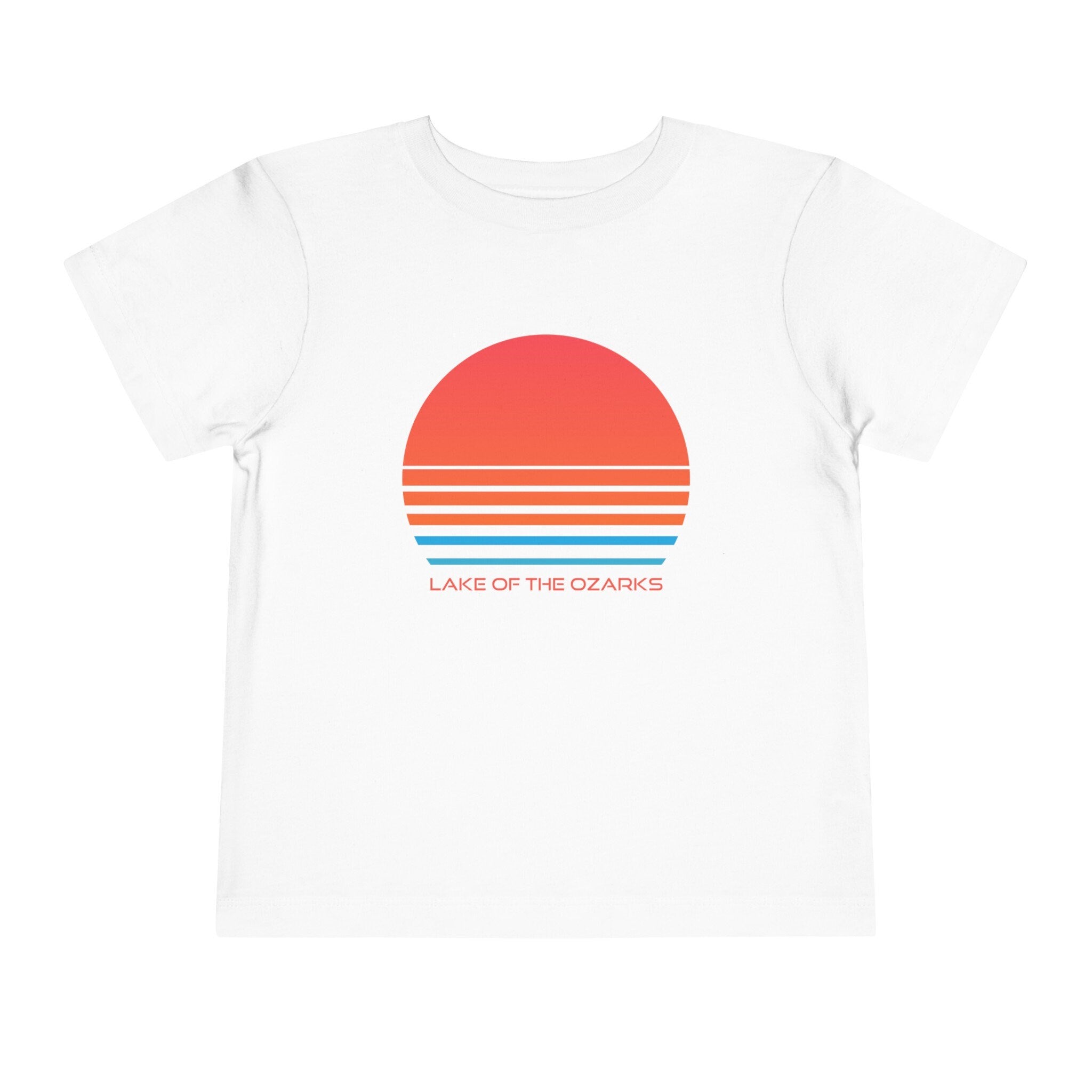 Lake of the Ozarks Missouri Toddler TShirt Retro 80s Toddler Lake of the Ozarks Shirt Personalization Available Graphic Tee – Everyday Comfort · Great Gift For Fans