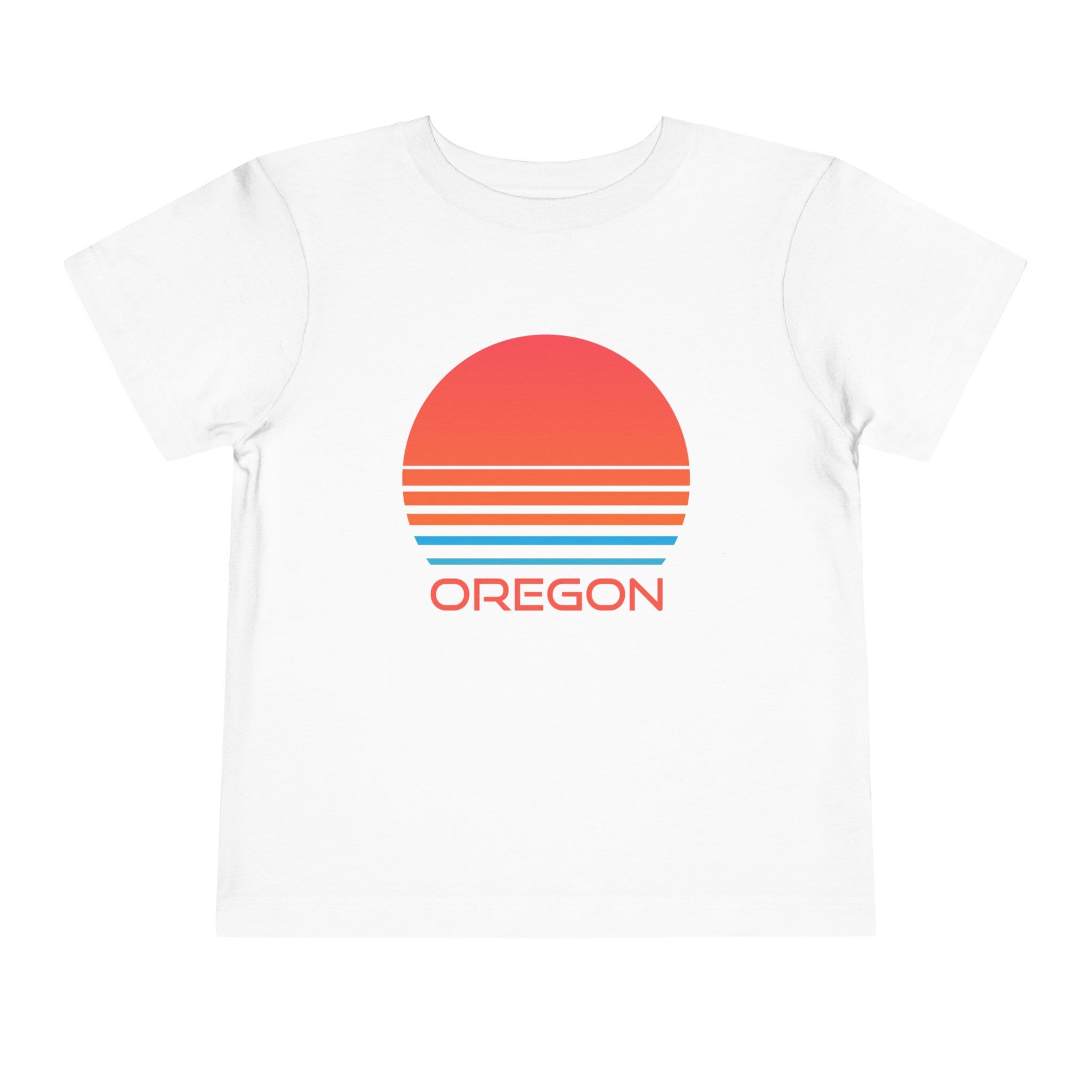 Oregon Toddler TShirt Retro 80s Unisex Toddler Oregon Shirt Personalization Available Graphic Tee – Bold Style · Great Gift For Fans