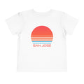 San Jose California Toddler TShirt Retro 80s Toddler San Jose Shirt Personalization Available Graphic Tee – Cozy Vibes · Perfect For Daily Wear