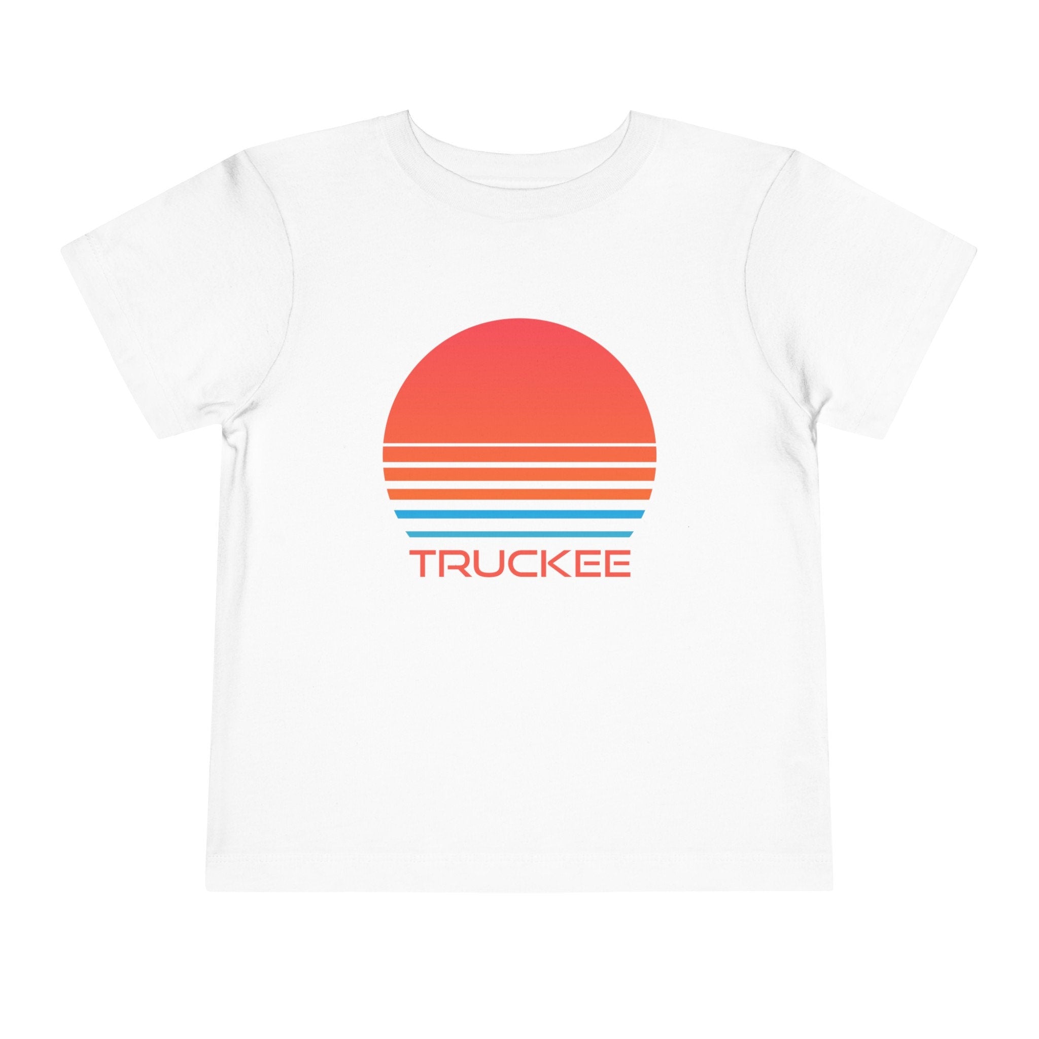 Truckee California Toddler TShirt Retro 80s Toddler Truckee Shirt Personalization Available Graphic Tee – Cozy Vibes · Great Gift For Fans