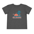 Melbourne Florida Toddler TShirt Retro Palm Tree Toddler Melbourne Shirt Personalization Available Graphic Tee – Premium Graphic · Trending Graphic Apparel