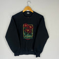 Vintage 90s Crazy Shirt Tag Hawaii Spellout Big Logo Embroidered Vintage Hawaii Sweater Pullover Crewneck Colour Black Size Small Graphic Tee – Feel-Good Design · High-Quality Print