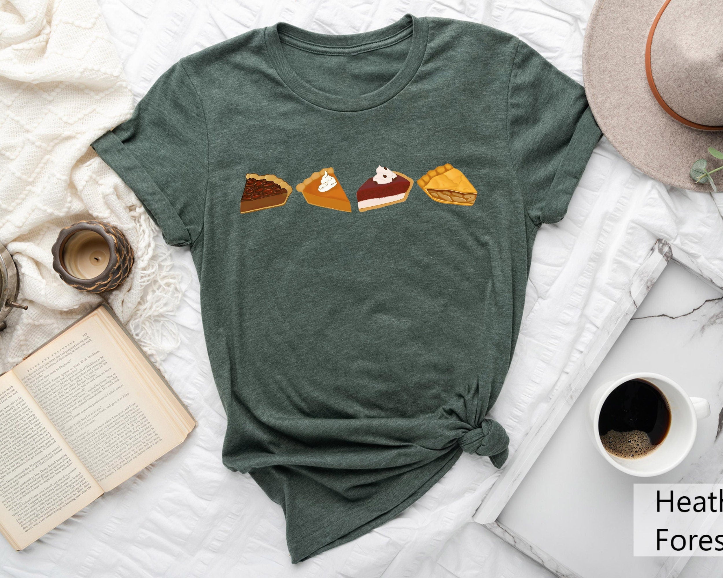 Thanksgiving Shirts Thanksgiving Pie TShirt Thanksgiving Cherry Pie Pumpkin Pie Thanksgiving Cherry Pie Thanksgiving Shirts Graphic Tee – Easygoing Wear · Top Pick For Any Outfit