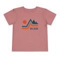 Big Bear California Toddler TShirt Retro Palm Tree Toddler Big Bear Shirt Personalization Available Graphic Tee – Aesthetic Look · Perfect For Daily Wear