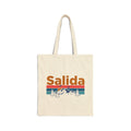 Salida Colorado Tote Bag Cotton Canvas Salida Bag Personalization Available Tote Bag – Everyday Comfort · Great Gift For Fans