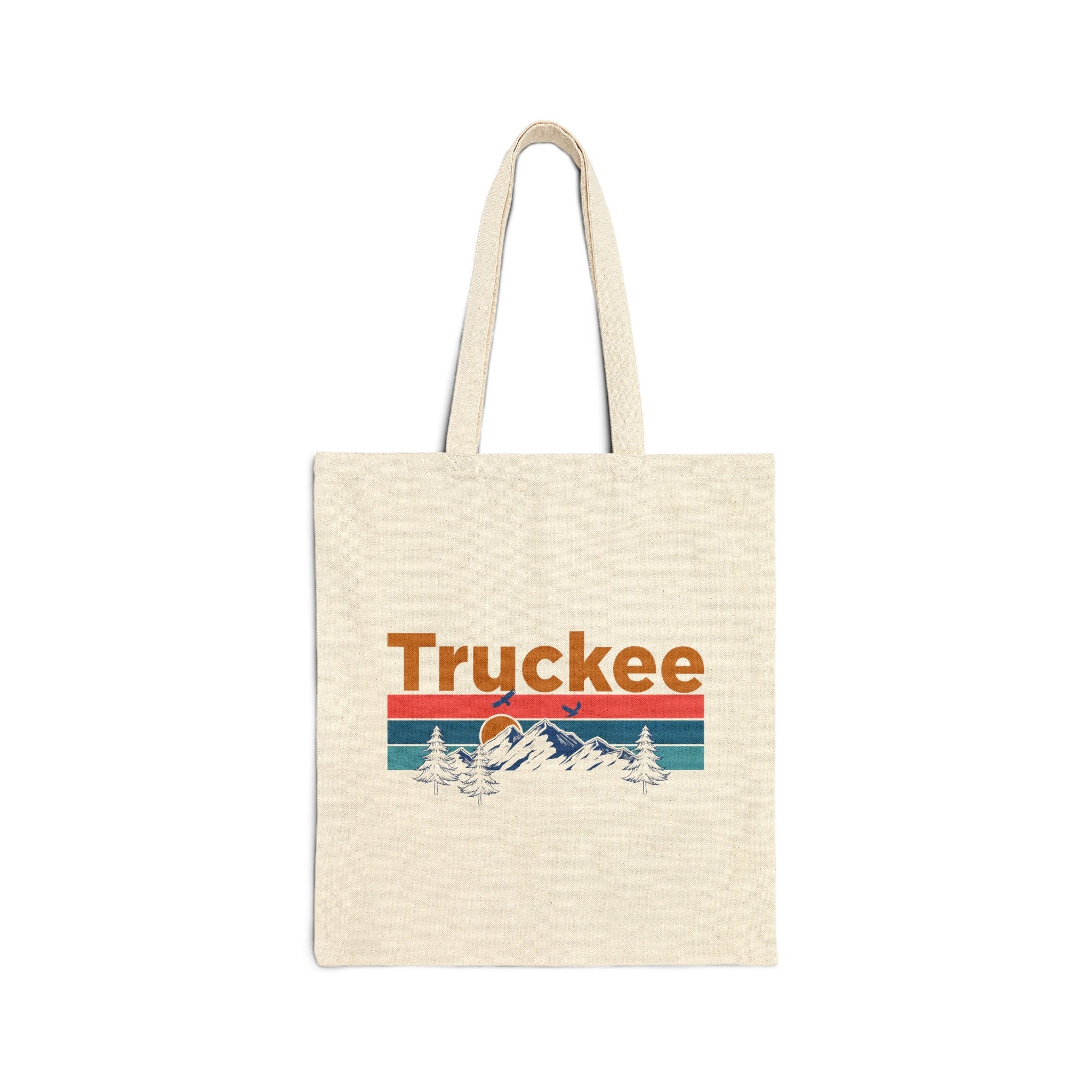 Truckee California Tote Bag Cotton Canvas Truckee Bag Personalization Available Tote Bag – Bold Style · Perfect For Daily Wear